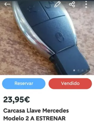 Tapa Carcasa Llave Mercedes Fuengirola