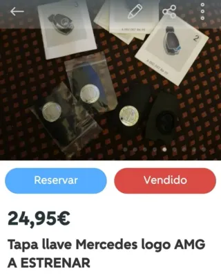 Tapa Carcasa Llave Mercedes Fuengirola