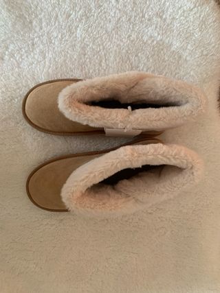 Ankle boats light-brown