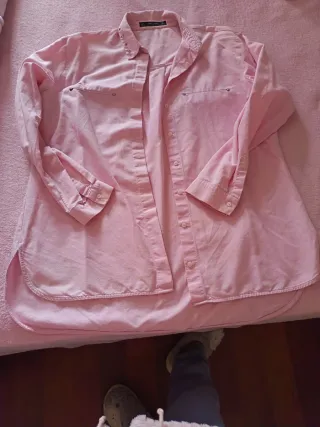 Zara Pantalones Talla S/36 Azul