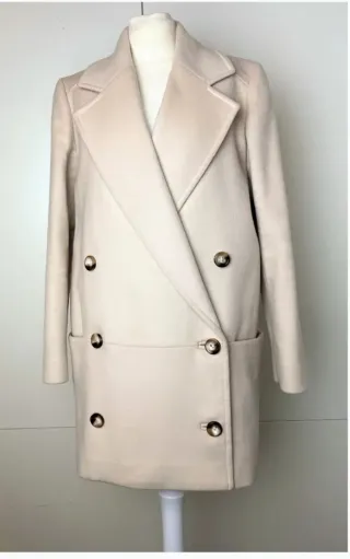 Abrigo lana y cachemira Massimo Dutti