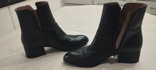 Botines Wonders piel negra Talla 40