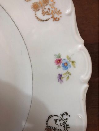 Piatto rotondo da portata Theresia