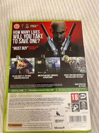 Hitman Absolution Xbox 360