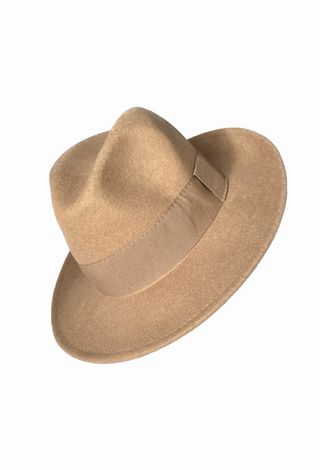 Sombrero de lana unisex beige