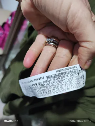 Vestito ZARA verde oliva con cintura