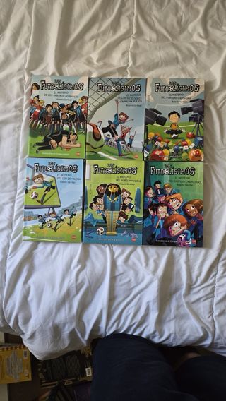 Libros los futbolisimos 1-6
