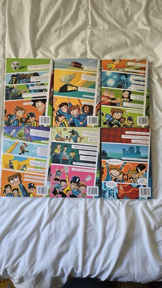 Libros los futbolisimos 1-6