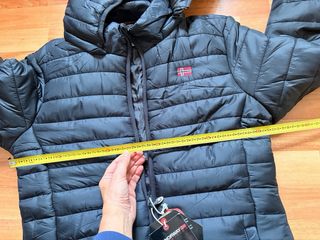 Abrigo tipo plumasGeographical Norway Negro