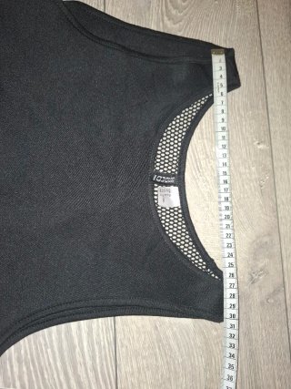 Vestido midi negro sin etiqueta