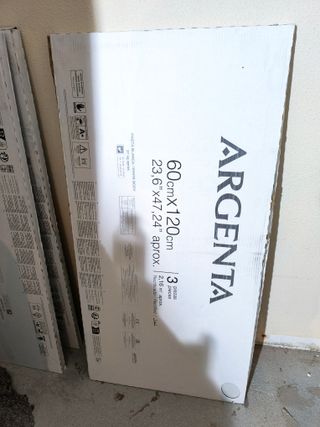 Azulejos Argenta Ikon Snow Mate 60x120