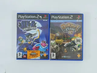 Pacchetto PS2 Sly 2 + Ratchet & Clank 3