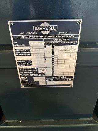 Transformador 200 kva