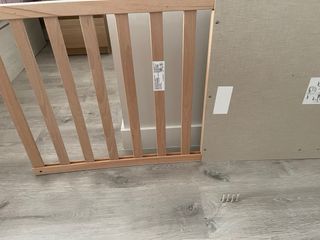 Cuna Micuna madera y blanco