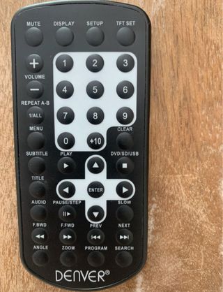 Leitor DVD Denver para carro