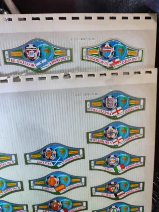 Lote 25 Vitolas Mundial España 1982