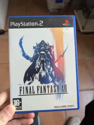 Scatola e manuale Final Fantasy XII PS2