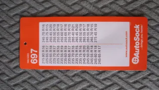 Cadenas de nieve textiles AutoSock