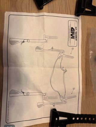 Asiento moto para niños Givi 650, ergonómico.