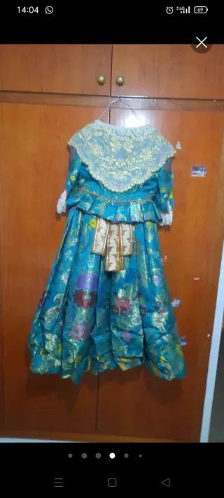 Traje de Fallera Niña 8 años