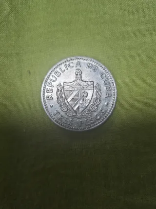 Moneda 3 Pesos Cubanos Che 1992