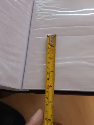 Álbum de Fotos Rojo y Negro. Para fotos 10x15.