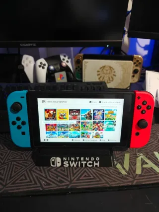 Nintendo Switch V2 + 128gb