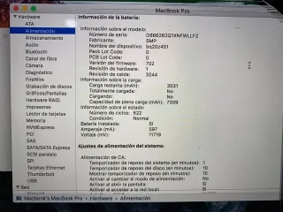 MacBook Pro 15 i7 - Pantalla Rota