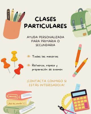 Clases de repaso / canguro