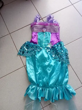 Disfraz Ariel La Sirenita Talla 6-7