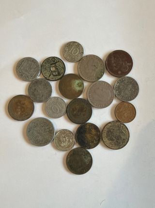 Lote de Monedas Españolas Varias.