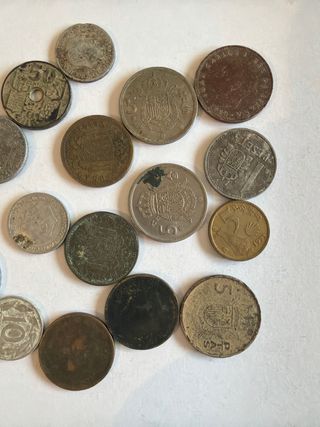 Lote de Monedas Españolas Varias.