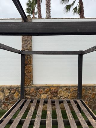 Cama Balinesa Madera Exterior