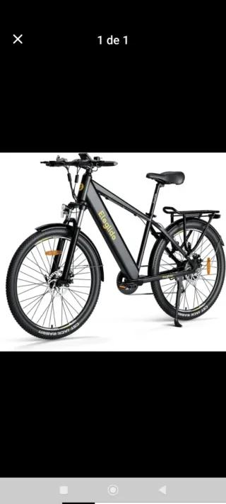 Bicicleta Eléctrica Eleglide Negra