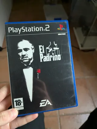 Frontespizio e manuale Il Padrino PS2