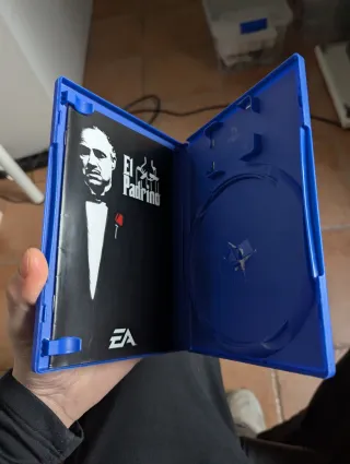 Frontespizio e manuale Il Padrino PS2