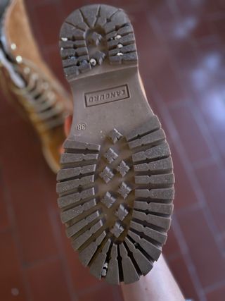 Stivali scamosciati Canguro beige/marrone