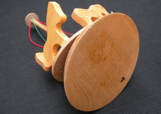 Tiovivo de madera artesanal