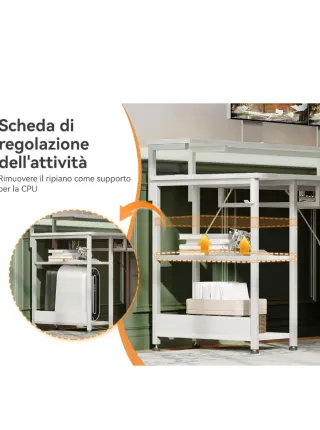 Escritorio ODK con 4 Cajones