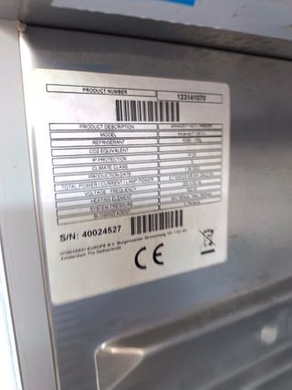 Congelador profesional GRAM