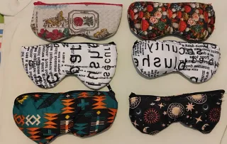 Funda para gafas hecha a mano