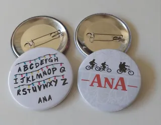 Chapas Stranger Things personalizadas