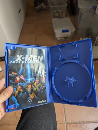 Fronte e manuale X-Men Next Dimension PS2