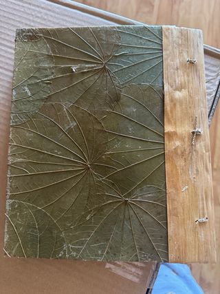 Álbum de fotos artesanal