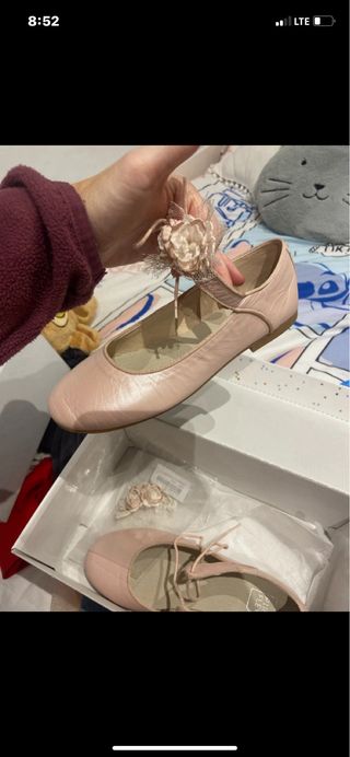 Zapatos niña rosa talla 35