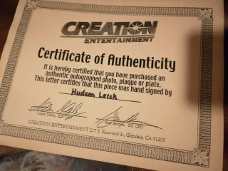 Foto Autografiada Hudson Leick (Callisto)