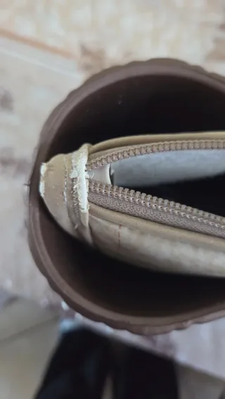 Borsa O bag matelassè bronzo