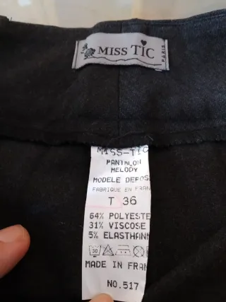 Pantalón gris de vestir