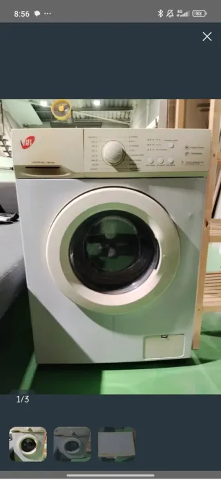 Lavadora MBR 5kg 1.000 rpm