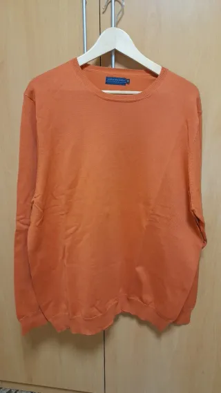 Jersey hombre naranja